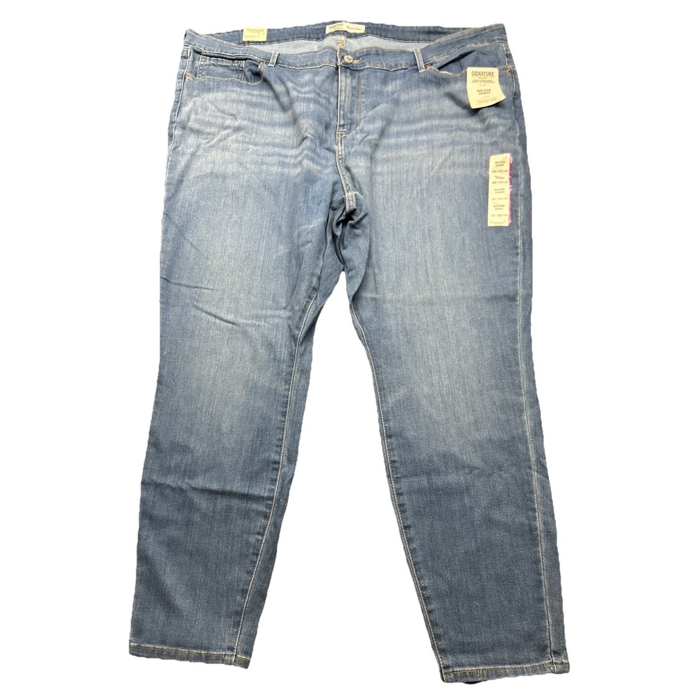Levi's signature Gold 37x28 24s jeans mid rise skinny Levis‎ Denim